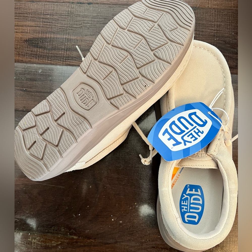 New HeyDude slip on sneakers. WENDY style. Never worn.
